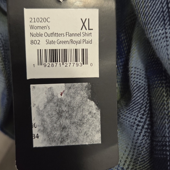 Noble Outfitters Plaid Casual Button Down Shirt for Men Size XL - Picture 5 of 11